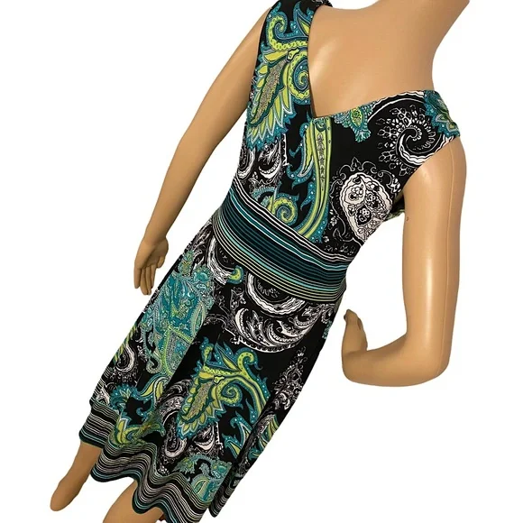 RABBIT RABBIT RABBIT DESIGNS PAISLEY DRESS  SZ 8 - Picture 5 of 16